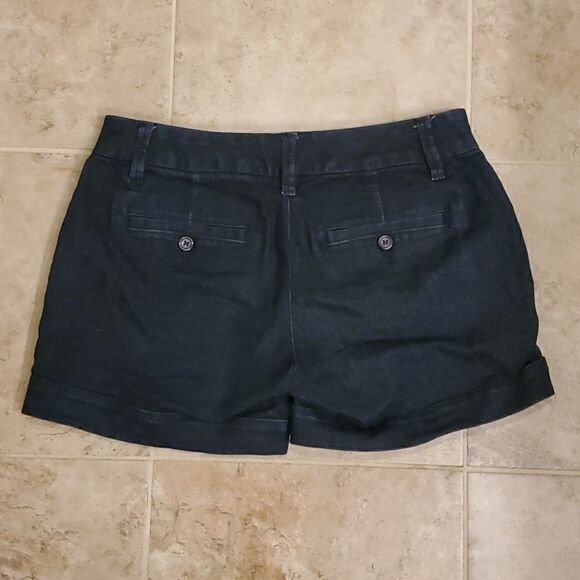 The Limited tailored dark wash cuffed denim shorts - Picture 4 of 4